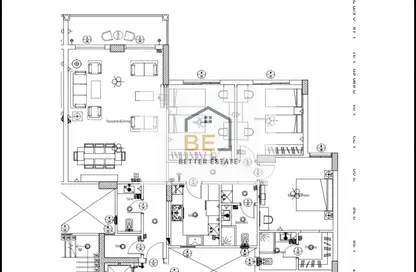 شقة - 3 غرف نوم - 2 حمامات للبيع في 90 افينيو - المستثمرين الجنوبية - مدينة القاهرة الجديدة - القاهرة