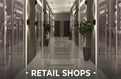 محل تجاري - استوديو - 1 حمام للبيع في إيست كانيون - منطقة الداون تاون - العاصمة الإدارية الجديدة - القاهرة