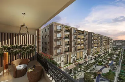 شقة - 2 غرف نوم - 2 حمامات للبيع في روك يارد - شيراتون المطار - النزهة - القاهرة