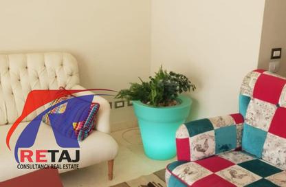 Bungalow - Studio - 1 Bathroom for rent in Palm Hills Village Gate - South Investors Area - New Cairo City - Cairo
