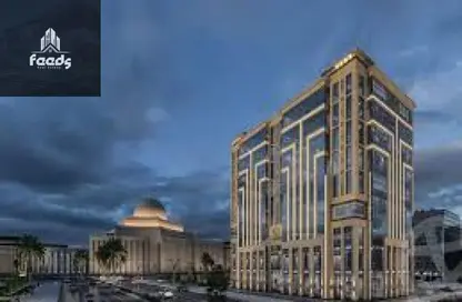 مساحات مكتبية - غرفة نوم - 1 حمام للبيع في منطقة الداون تاون - العاصمة الإدارية الجديدة - القاهرة