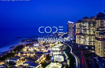 Apartment - 2 Bedrooms - 2 Bathrooms for sale in The Gate Towers - New Alamein City - Al Alamein - North Coast