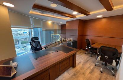 Office Space - Studio - 5 Bathrooms for rent in South Teseen St. - The 5th Settlement - New Cairo City - Cairo