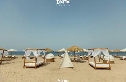 شاليه - 2 غرف نوم - 2 حمامات للبيع في بوهو - العين السخنة - السويس