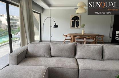 Apartment - 3 Bedrooms - 3 Bathrooms for rent in Lake View Residence - 5th Settlement Compounds - The 5th Settlement - New Cairo City - Cairo