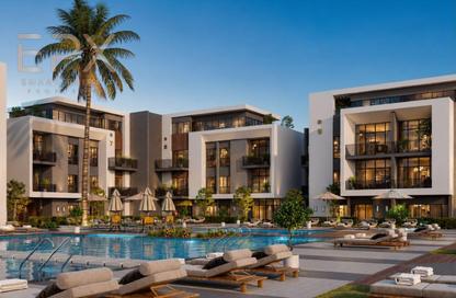 Apartment - 2 Bedrooms - 1 Bathroom for sale in Marseilia Beach 5 - Ras Al Hekma - North Coast Apartment - 2 Bedrooms - 1 Bathroom for sale in Marseilia Beach 5 - Ras Al Hekma - North Coast