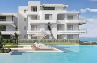 Chalet - 3 Bedrooms - 2 Bathrooms for sale in June - Ras Al Hekma - North Coast Chalet - 3 Bedrooms - 2 Bathrooms for sale in June - Ras Al Hekma - North Coast