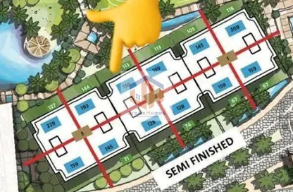 Apartment - 3 Bedrooms - 3 Bathrooms for sale in Nile Boulevard - New Cairo City - Cairo