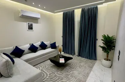 شقة - 3 غرف نوم - 2 حمامات للايجار في اللوتس الشمالي - حى اللوتس - مدينة القاهرة الجديدة - القاهرة