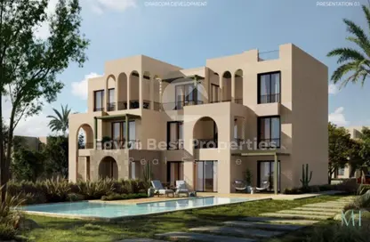 دوبلكس - 3 غرف نوم - 3 حمامات للبيع في مانجروفي ريزيدنس - الجونة - الغردقة - محافظة البحر الاحمر