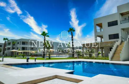 Chalet - 2 Bedrooms - 3 Bathrooms for sale in Azha - Al Ain Al Sokhna - Suez