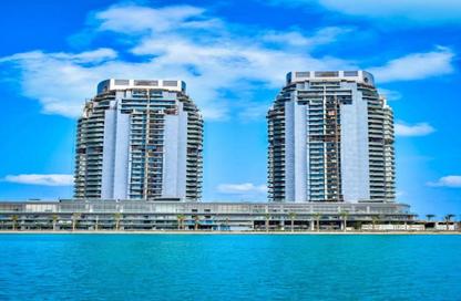 شقق فندقية - 3 غرف نوم - 3 حمامات للبيع في نورث ايدج تاورز - مدينة العلمين الجديدة - العلمين - الساحل الشمالي