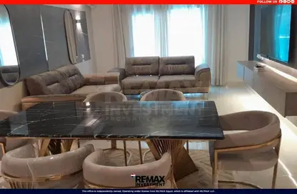 شقة - 2 غرف نوم - 2 حمامات للايجار في الداون تاون - مدينة العلمين الجديدة - العلمين - الساحل الشمالي