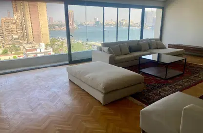Apartment - 3 Bedrooms - 3 Bathrooms for rent in Nile St. - Dokki - Giza Apartment - 3 Bedrooms - 3 Bathrooms for rent in Nile St. - Dokki - Giza