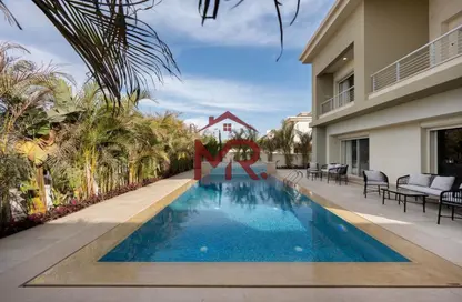 فيلا - 5 غرف نوم - 6 حمامات للايجار في كايرو فيستيفال سيتى - المستثمرين الشمالية - مدينة القاهرة الجديدة - القاهرة