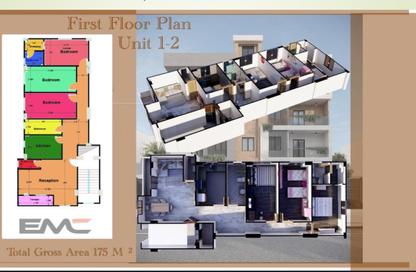 Apartment - 3 Bedrooms - 3 Bathrooms for sale in New October City - 6 October City - Giza