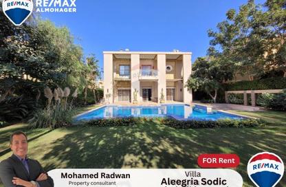 Villa - 4 Bedrooms - 3 Bathrooms for sale in Allegria - Sheikh Zayed Compounds - Sheikh Zayed City - Giza