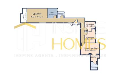 Apartment - 3 - 2 for sale in Ibrahimia - Hay Wasat - Alexandria Apartment - 3 - 2 for sale in Ibrahimia - Hay Wasat - Alexandria