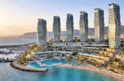 Chalet - 2 Bedrooms - 2 Bathrooms for sale in IL Monte Galala - Al Ain Al Sokhna - Suez