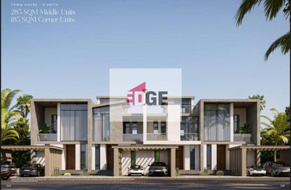 Townhouse - 3 Bedrooms - 3 Bathrooms for sale in Saada Compound - New Cairo City - Cairo Townhouse - 3 Bedrooms - 3 Bathrooms for sale in Saada Compound - New Cairo City - Cairo