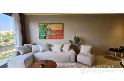 Apartment - Studio - 1 Bathroom for rent in Aljazi Marriott Residences - Mohamed Naguib Axis - North Investors Area - New Cairo City - Cairo