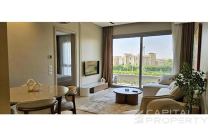 Apartment - Studio - 1 Bathroom for rent in Aljazi Marriott Residences - Mohamed Naguib Axis - North Investors Area - New Cairo City - Cairo