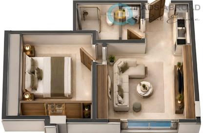 Apartment - 1 - 1 for sale in El Kawther District - Hurghada - Red Sea