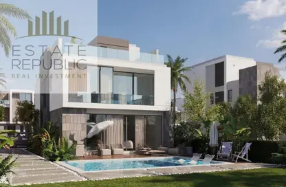 منزل مزدوج - 3 غرف نوم - 3 حمامات للبيع في الباتيو جادي - كمبوندات العاصمة الإدارية الجديدة - العاصمة الإدارية الجديدة - القاهرة