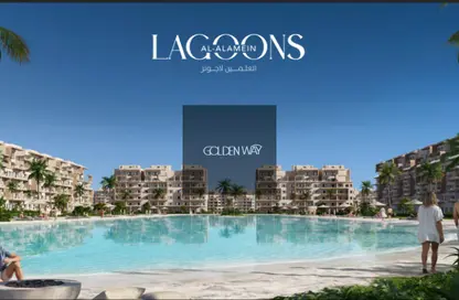 شقة - غرفة نوم - 1 حمام للبيع في لاجون - العلمين - الساحل الشمالي