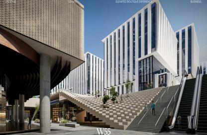 Office Space - 2 Bedrooms - 2 Bathrooms for sale in One Ninety Mall - South Teseen St. - The 5th Settlement - New Cairo City - Cairo