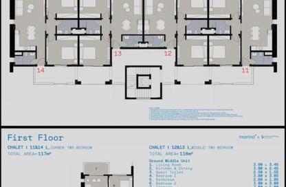 Chalet - 1 Bedroom - 1 Bathroom for sale in Marina 2 - Marina - Al Alamein - North Coast