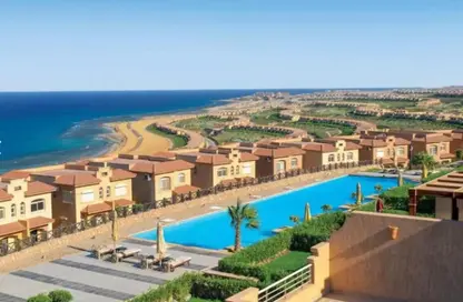 Chalet - 2 Bedrooms - 2 Bathrooms for sale in Telal Al Sokhna - Al Ain Al Sokhna - Suez