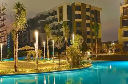 Apartment - 1 Bedroom - 1 Bathroom for sale in Palm Hills New Cairo - 5th Settlement Compounds - The 5th Settlement - New Cairo City - Cairo
