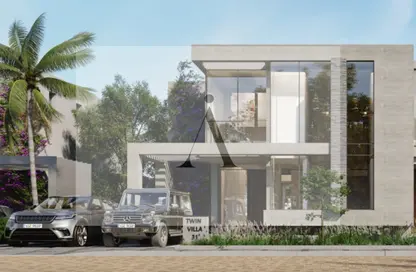 Twin House - 5 Bedrooms - 5 Bathrooms for sale in Azha North - Ras Al Hekma - North Coast
