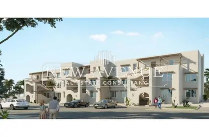 شاليه - 2 غرف نوم - 3 حمامات للبيع في هاسيندا ويست - راس الحكمة - الساحل الشمالي