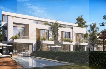 تاون هاوس - 3 غرف نوم - 4 حمامات للبيع في لوجار - مدينة زايد الجديدة - الشيخ زايد - الجيزة