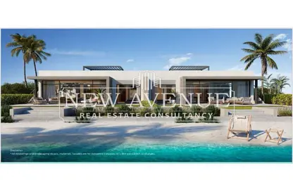 منزل مزدوج - 4 غرف نوم - 4 حمامات للبيع في سوان ليك الساحل الشمالي - قسم الضبعة - الساحل الشمالي