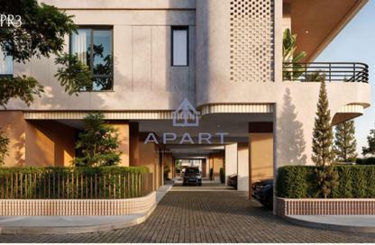 Apartment - 2 Bedrooms - 2 Bathrooms for sale in Crescent Walk - 5th Settlement Compounds - The 5th Settlement - New Cairo City - Cairo