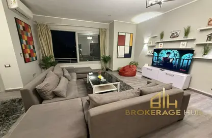 Apartment - 2 Bedrooms - 2 Bathrooms for rent in Palm Hills Village Gate - South Investors Area - New Cairo City - Cairo