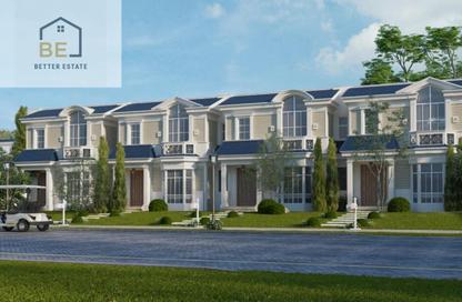 Townhouse - 4 Bedrooms - 3 Bathrooms for sale in Kingsway - Boulevard Road - Green Belt - 6 October City - Giza