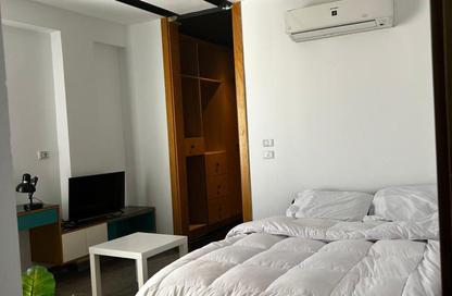 Apartment - Studio - 1 Bathroom for rent in Al Gezira St. - South Investors Area - New Cairo City - Cairo
