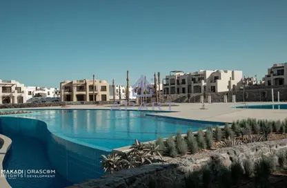 Chalet - 2 Bedrooms - 2 Bathrooms for sale in Makadi Heights - Makadi Orascom Resort - Makadi - Hurghada - Red Sea