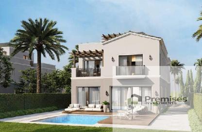 Twin House - 5 Bedrooms - 5 Bathrooms for sale in Garden Residence - Hyde Park - New Cairo City - Cairo