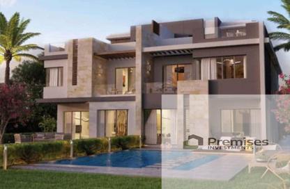 Twin House - 5 Bedrooms - 5 Bathrooms for sale in Garden Residence - Hyde Park - New Cairo City - Cairo