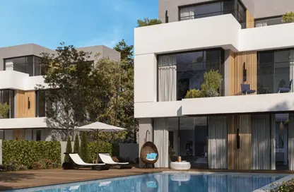 Twin House - 3 Bedrooms - 4 Bathrooms for sale in Lugar - New Zayed City - Sheikh Zayed City - Giza