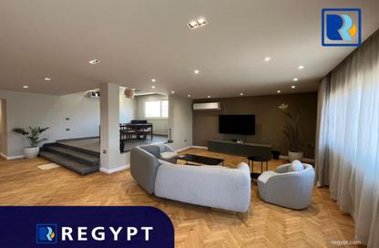 Penthouse - 4 Bedrooms - 4 Bathrooms for rent in Degla Square - Degla - Hay El Maadi - Cairo