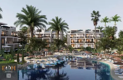 Apartment - 2 Bedrooms - 1 Bathroom for sale in One7 Residence - Hurghada Resorts - Hurghada - Red Sea