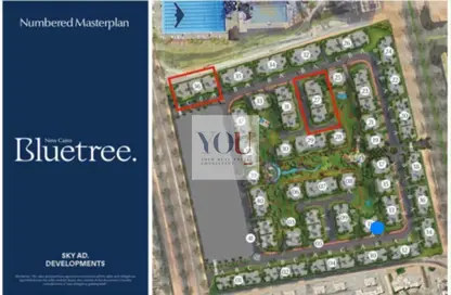 شقة - 3 غرف نوم - 3 حمامات للبيع في بلوتري كومباوند - كمبوندات التجمع الخامس - التجمع الخامس - مدينة القاهرة الجديدة - القاهرة