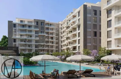 Apartment - 3 Bedrooms - 2 Bathrooms for sale in El Patio Riva - The 6th Settlement - New Cairo City - Cairo