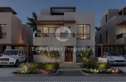 فيلا - 4 غرف نوم - 4 حمامات للبيع في أو ويست - كمبوندات 6 أكتوبر - مدينة 6 أكتوبر - الجيزة